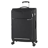 JASLEN - Koffer XL, Hartschalenkoffer, Reisekoffer Mit Rollen, Koffer Hartschale und Koffer & Trolleys - Robust, geräumig und ideal für Lange Reisen., Schwarz