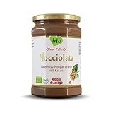 Rigoni di Asiago - Nocciolata - 1x 650g, Nuss Nougat Creme, Haselnusscreme ohne Palmöl, Nuss Nougat Creme ohne Palmöl, Leckerer Brotaufstrich