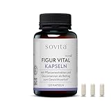 sovita Figur Vital Kapseln | Mit Glucomannan zur Unterstützung beim Abnehmen¹ | Griffonia-Extrakt mit 5-HTP | Paradieskörner mit 6-Paradol | Vegan & ohne Gelatine | 120 Kapseln (1)