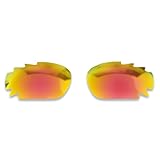 Polarlens Polarisierte Ersatzgläser für Oakley Jawbone / Racing Jacket - Kompatibel mit Oakley Jawbone / Racing Jacket Sonnenbrille, violett, rot, Einheitsgröße