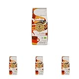 Lavazza, Tierra For Africa, Kaffeebohnen, Ideal für Espresso-Maschinen, Aromanoten von Schokolade & Getrockneten Früchten, Bio-Arabica & Robusta, Intensität 9/10, Mittlere Röstung, 500 g Packung