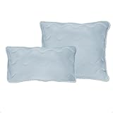 Waidmeister kühlendes Kopfkissen 40x80 und 80x80 cm, Qualitäts-Stepp-Kissen, atmungsaktives Allergiker Kissen, Winter- und Sommer-Kissen, Made in Germany (1, 80x80 cm)