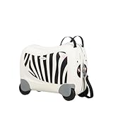 Samsonite Dream Rider - Kindergepäck, 51 cm, 28 L, Weiβ (Zebra Zeno)