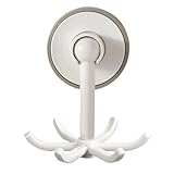 Lpsdssre Saugnapfhaken, Löffel Lagerregal, Spatel Hanger Küche, schnelles Setup, Multifunktional, 14x8,5 cm, für Badewanne Heimtürküche Spülbecken Wanne