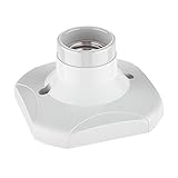 ledscom.de Deckenleuchte/Lampenfassung ELEKTRA, Porzellan, weiß, 1x E27 max. 60W