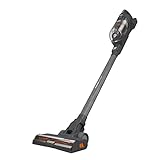 BLACK+DECKER 3-in-1 Akku-Stielsauger BHFEA520J (18V, beutelloser Boden- & Handstaubsauger mit Turbobürste, 2 Saugstufen, kabellos, inkl. Wandhalterung, Fugendüse, mit integriertem Akku & Ladekabel)