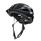 O'NEAL | Mountainbike-Helm | Urban and Trail Riding | Leichtgewicht: nur 310g, große Ventilatoren zur Belüftung, Sicherheitsnorm EN1078 | Helmet Outcast Plain V.22 | Erwachsene | Schwarz | S/M