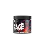 INSPORT Nutrition - RAGE - Pump Preworkout & Trainingsbooster - Citrullin + Beta-Alanin + L-Arginin + Koffein - Pulver 300g - 85 Portionen - Geschmack: (300g, Energy Drink)