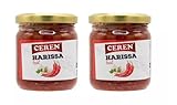 Harissa Hot Paste Pamai Pai® Doppelpack: 2 x 190g Türkei Chilipaste Paprikapaste