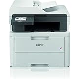 Brother MFC-L3740CDWE EcoPro- Kompaktes 4-in-1 Farb-LED Multifunktionsgerät mit WLAN/LAN, ADF und Duplexdruck