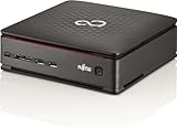 Fujitsu Esprimo Mini PC Desktop-PC Intel i7 4th, RAM 8 GB, SSD 256 GB, Windows 10 Pro + Libre Office, mit WLAN-Stick (überholt)