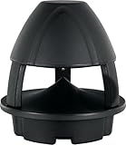 McGrey WPL-660BK BT 360° Outdoor-Lautsprecher - Aktiver 2-Wege Garten-Lautsprecher - Bluetooth®-Reichweite: ca. 10 Meter - 360° Schallverteilung - Wasser- und UV-resistent (IP56) - Schwarz