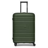 REDOLZ Hartschalen Check-in Koffer | Mittelgroßer M Trolley 46 x 28 x 66 cm mit Dehnfalte aus hochwertigem, leichtem Polypropylen | 4-Rollen & TSA (Essentials 11)