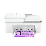 HP DeskJet 4220e Multifunktionsdrucker, 3 Monate gratis drucken mit HP Instant Ink inklusive, HP+, Drucker, Kopierer, Scanner, Mobiler Faxversand, WLAN, Automatische Dokumentenzuführung, Weiß