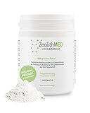 Zeolith MED Detox-Pulver 400g, Medizinprodukt, Apothekenqualität, Vergleichssieger, Darmreinigung, Entgiftung von Schwermetallen, Entgiftungskur, Vulkanmineralien, Heilerde