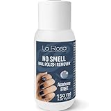 LaRosa Nagellackentferner ACETONFREI 150ml SENSITIVE NO SMELL für schonende und zuverlässige Entfernung von Nagellacken, besonders für brüchige Nägel geeignet