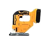 Mini-Trennmaschine Gehrungssäge Akku-Stichsäge Werkzeug Bürstenloser Motor Kurvenschneiden für Schneiden von Messing und Stahl, Heimwerkerbedarf