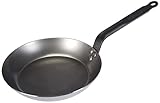 de Buyer - Bratpfanne CARBONE PLUS aus Eisenstahl - 24 cm - 5110.24, Silber
