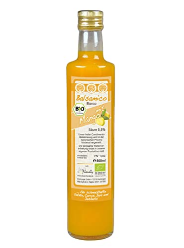 direct&friendly Bio Mango Essig, Condimento Balsamico mit fruchtiger Mango (500 ml)