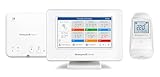 Honeywell Home Evohome House Plus Lösung, Smart Wi-Fi Zentrales Bediengerät Wi-Fi mit Touchscreen-Farbdisplay Steuerungsmodul und Heizkörperthermostat (1) - Raum für Raum, kontrollierter Komfort