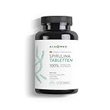 Algomed Spirulina Tabletten | Direkt von der Algenfarm | 100% Spirulina Platensis, ca. 437 Tabletten, frei von Konservierungsstoffen, Farbstoffen und Zusatzstoffen