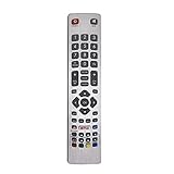 Riry Ersatz- Fernbedienung Sharrp TV für Sharrp Aquos universalfernbedienung Sharrp Aquos 3D HD Smart TV LC-43CFG6002E LC-49CFG6001K LC-50UI7422E