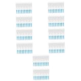 TOVINANNA 400 Stk Interdentalbürste zahnhygiene mundhygiene Reiniger Mundpflegebürste Zahnseide Zähne sauberer Reinigungsmittel Haupt Reinigungsbürste Lieferungen tpe