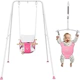 G TALECO GEAR 2 in 1 Baby Jumper mit Babyschaukel und Schaukelgestell