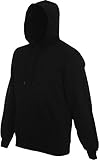 Fruit of the Loom Hooded Sweat Schwarz - L