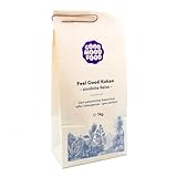 Goodmoodfood Feel Good Kakao - Sinnliche Reise 1kg - Fairer Handel, Rohkakao, einzigartiger Geschmack - Als Trinkschokolade oder für den Genuss Zwischendurch