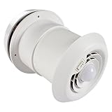 Briaatt 12V RV Dach BelüFtung Decken Abluft Ventilator LüFtung Gitter Starker Wind Ventilator mit LED Licht für Wohnwagen Wohnmobil AnhäNger