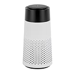 Luftreiniger Allergiker, Air Purifier mit Nachtlicht, HEPA Luftfilter Auto, Ionizer Generator für Wohnung, Raucherzimmer, Haustier, Entfernt 99,9% Schimmel, Staub, Pollen, Rauch, Gerüche, Weiß