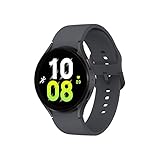 Samsung Galaxy Watch5 Smartwatch, Gesundheitsfunktionen, Fitness Tracker, ausdauernder Akku, LTE, 44 mm, Graphite inkl. 36 Monate Herstellergarantie [Exklusiv bei Amazon]