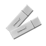 Intenso Ultra Line, 2x 64GB Speicherstick, USB 3.2 Gen 1x1, silber