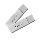 Intenso Ultra Line, 2x 64GB Speicherstick, USB 3.2 Gen 1x1, silber