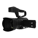 Topiky WiFi-Camcorder Videokamera 4K 60FPS Videorecorder Vlogging-Kamera mit 30-fachem Digitalzoom, 48 MP, Fernbedienung, Externem Mikrofon, Gegenlichtblende für -Konferenzhochzeit
