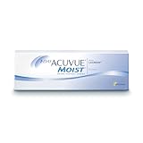 ACUVUE MOIST 1-Day Tageslinsen für empfindliche Augen & Allergiker – Tageskontaktlinsen mit -1,75 dpt und BC 8.5 – UV Schutz & angenehmes Tragegefühl – 30 Linsen