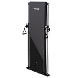 MAXXUS Kabelzugstation SmartGym H8 - Wandmontage, Platzsparend, mit Gewichtsblock, Alu, Stahl - Seilzug, Kabelzug, Homegym Fitness Station, Kabelzugturm, Kraftstation für Zuhause