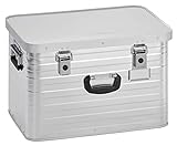 Enders Alubox TORONTO 63 L - Aluminiumbox mit 1 mm Wandstärke, extra stabil, spritzwasser- und staubdicht, Aluminiumbox mit Deckel, stapelbar - Aluminium Box #3893
