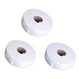 Fivetwofive 3Stck 100 Yards Enthaarungsmittel Papier Haarentfernung Nonwoven Wachs Streifen Papier Waxing Rollen()