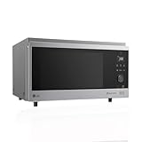 LG MJ3965ACS - Mikrowellen-Ofen 4 in 1 Smart Inverter; maximale Leistung Umluft 1850 W, Grill 950 W, Mikrowelle 1100 W; 39 l Kapazität; Edelstahl