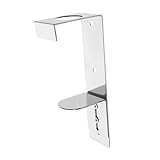 Cabilock Seifenspenderhalter Wandhalterung für Seifenspender Shampoohalter für die Dusche Handseifenhalter Wandmontierter Seifenhalter Seifen Halter Rostfreier Stahl Silver