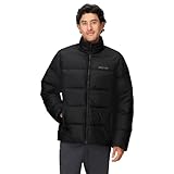 Marmot Herren Guides Down Jacket, Leichte Daunenjacke, warme Winterjacke, wasserabweisende Steppjacke, winddichte Funktionsjacke, klein packbare Outdoorjacke, Black, XXL