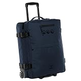Backpacker Rucksack mit Rollen 3 in 1 - Handgepäck Koffer Kane Hybrid Backpack-Boardgepäck mit Rollen, 55 x 40 x 20 cm - wasserabweisend recyceltes PET, Ocean-blau