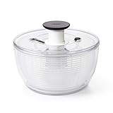 OXO Good Grips Salatschleuder mit Sieb und Deckel – zum Waschen und Trocknen von Salat