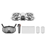 DJI Neo Motion Fly More Combo, Minidrohne mit 4K UHD-Kamera für Erwachsene, 135 g selbstfliegende Drohne, die dir folgt, Handflächenstart, Motivverfolgung, QuickShots, mit RC Motion 3 und 3 Akkus