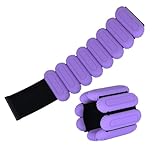 2 Stück Handgelenkgewichte Verstellbare Knöchelgewichte Set Damen Herren Silikon Gewichtsmanschetten Langlebig tragbar Fußgelenkgewichte für Joggen Yoga Pilates Tanz Barre Cardio Aerobic