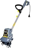 FANZTOOL 300W Elektro-Gartenfräse Motorhacke - Nur ca. 5 kg – Ideal für Senioren & Frauen, 19 cm Arbeitsbreite, 15,5 cm Tiefe – Perfekt für Blumenbeete & Gemüsegarten