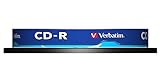 Verbatim CD-R Extra Protection, CD-Rohlinge mit 700 MB Datenspeicher, ideal für Foto- und Video-Aufnahmen, kompatibel mit jedem konventionellen CD-Laufwerk, 10er Pack Spindel