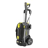 Kärcher HD 6/13 C Plus Hochdruckreiniger, Arbeitsdruck 130 bar, 190 bar Maximaldruck, 590 l/H Durchflussmenge, leicht transportierbar, inkl. Easy!Force Hochdruckpistole, Dreckfräser